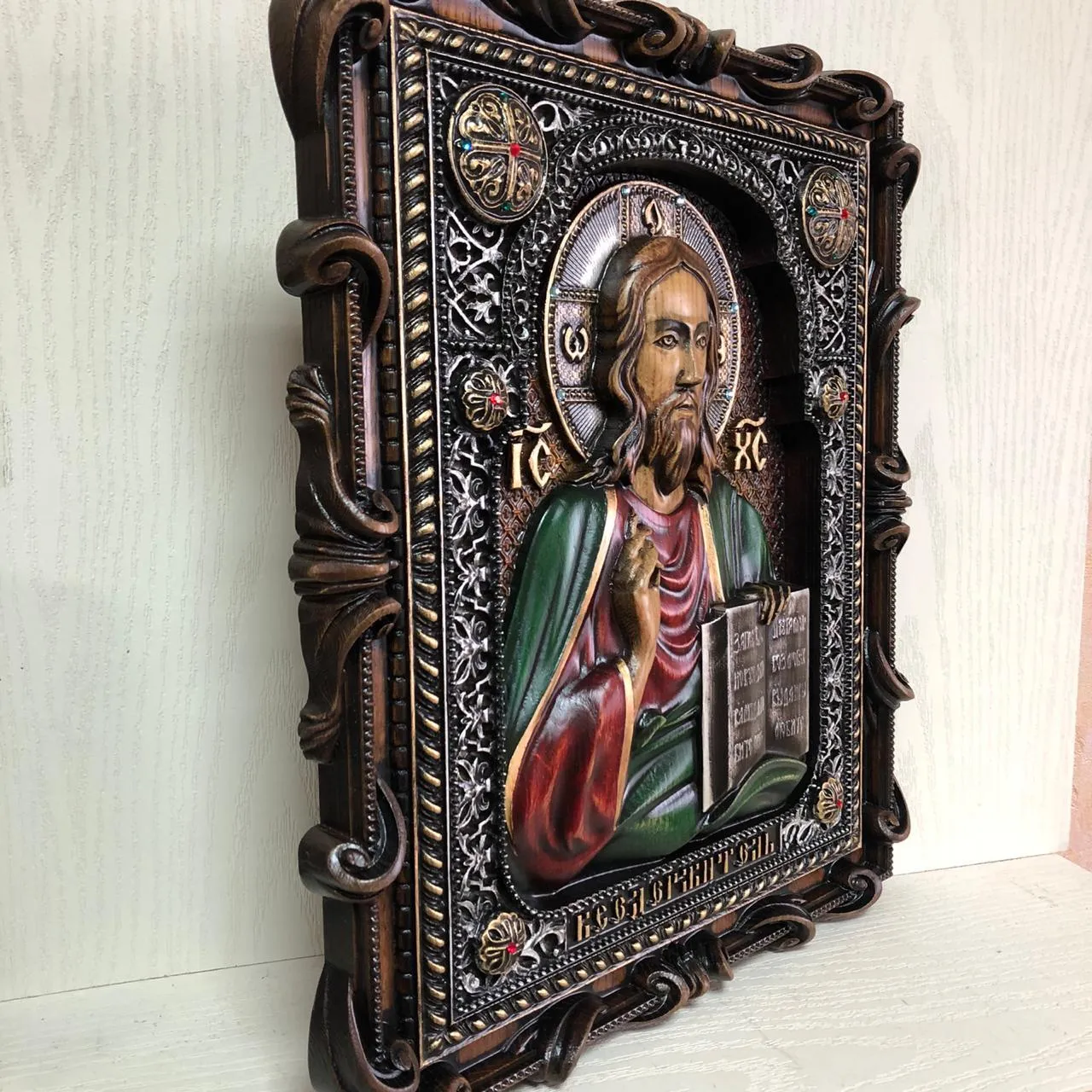 Икона Господь Вседержитель (430х370)