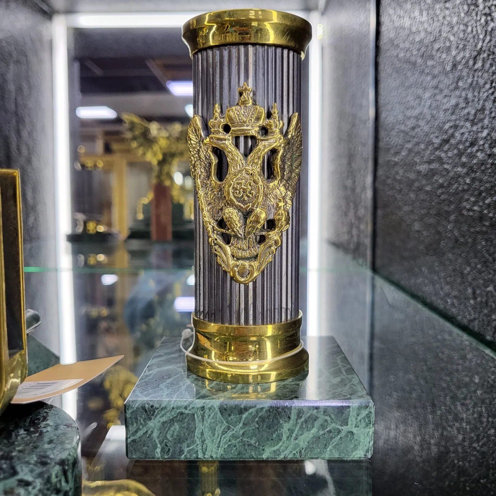 Письменный набор бронзовый "Орел двуглавый"